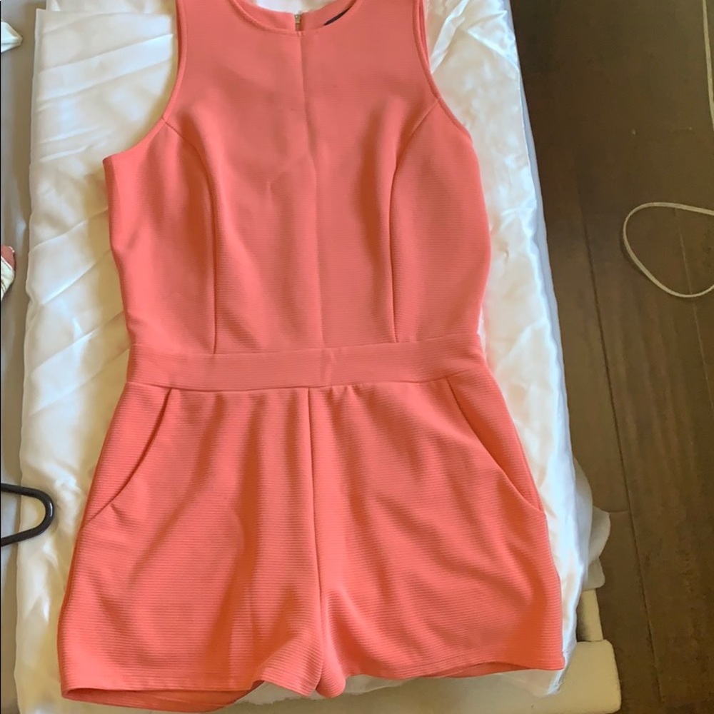 Peach Romper